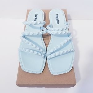 NEW Steve Madden Skyler Jelly Slide Sandals Size 9 NIB